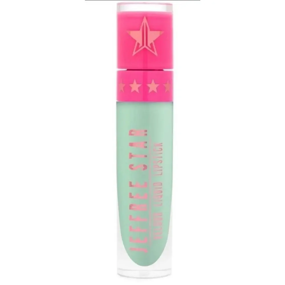 Jeffree Star Velour Liquid Lipstick in the Hot Pink box. High Society